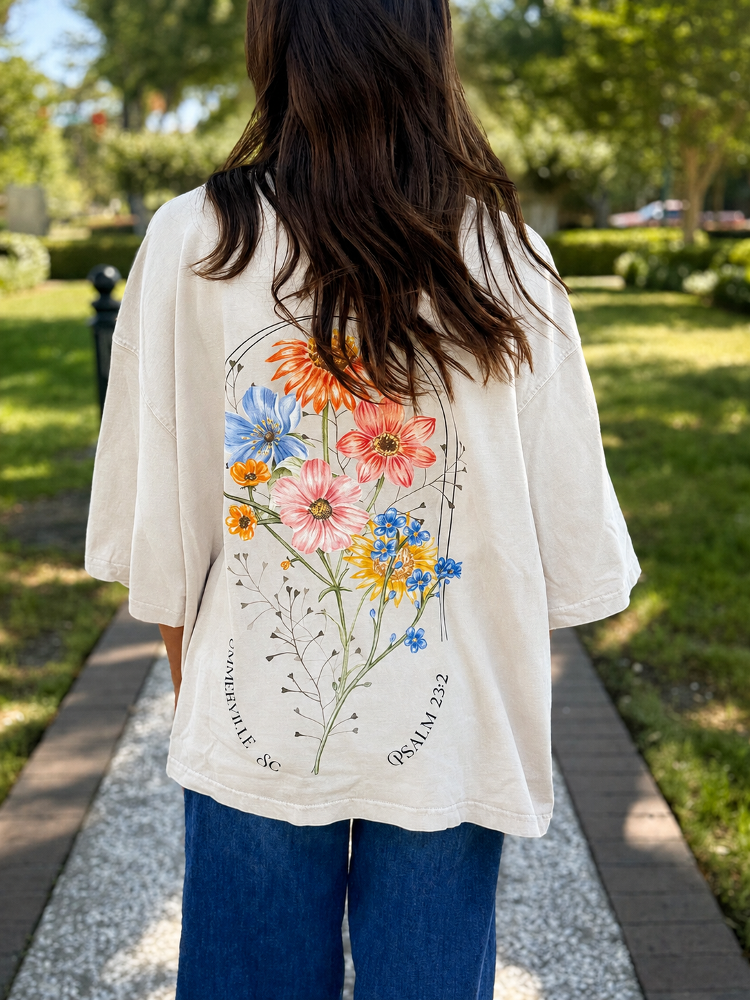 Flowertown StillWild Vintage Wash Tee