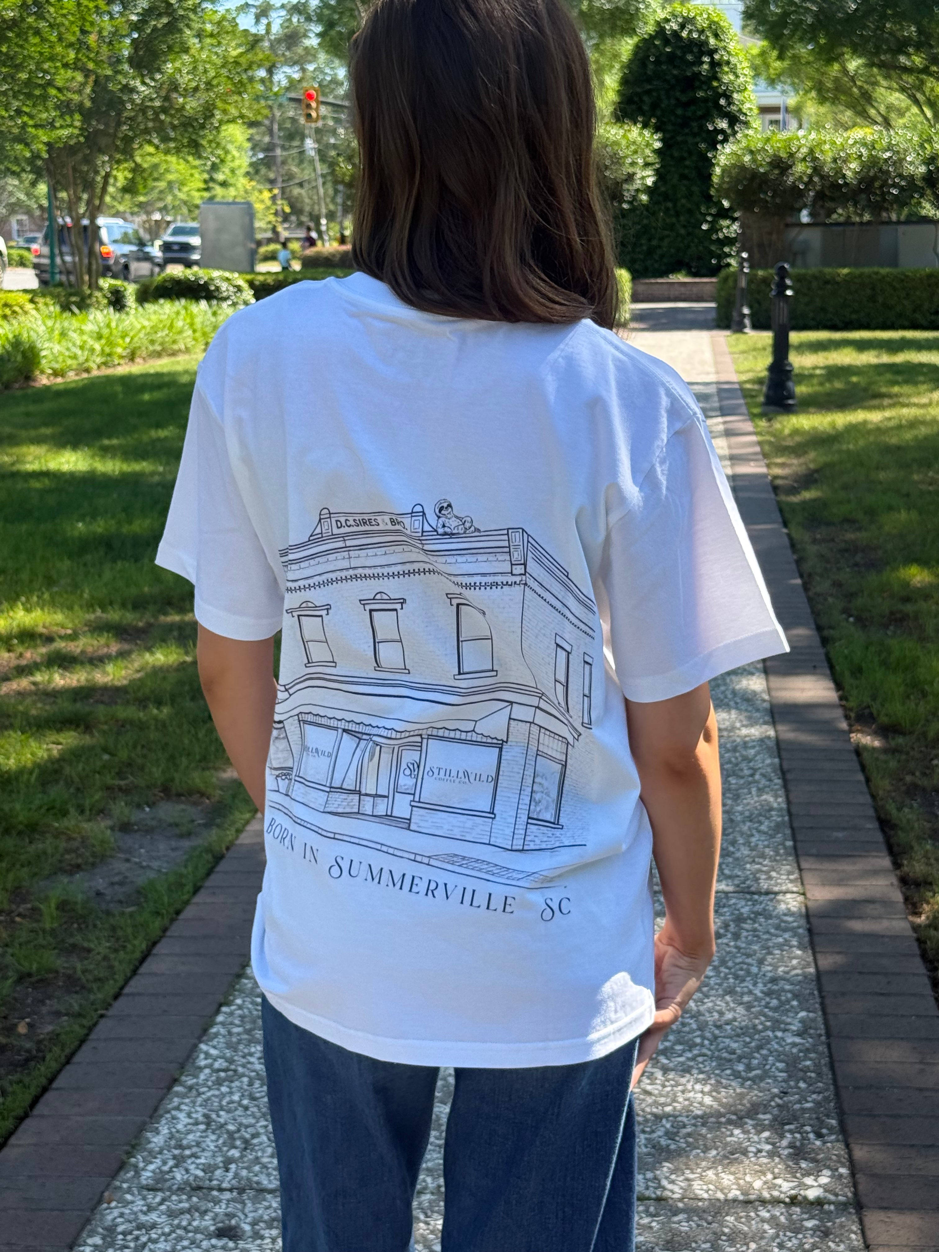 StillWild Born in Summerville Tee