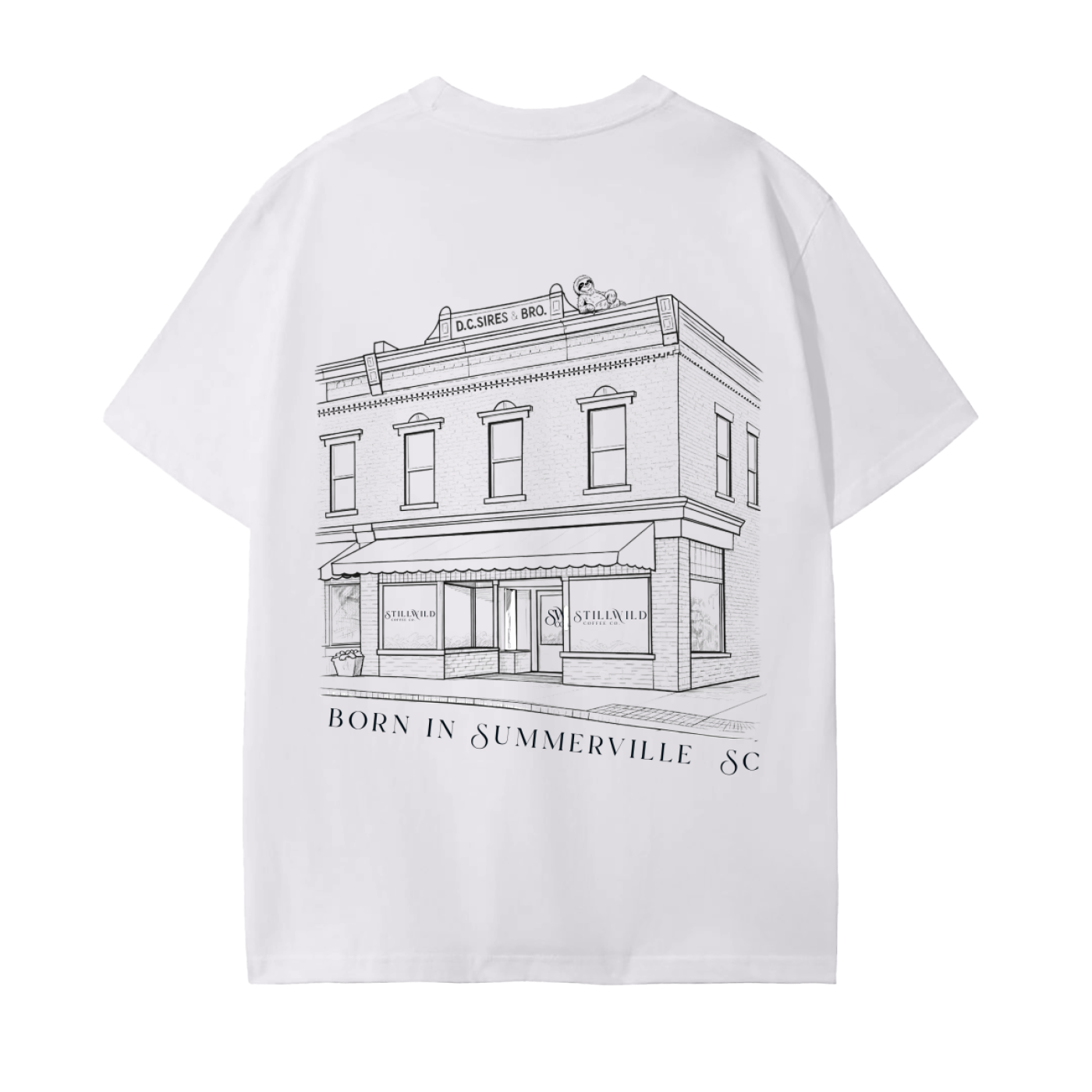 StillWild Unisex Seamless Cotton T-Shirt