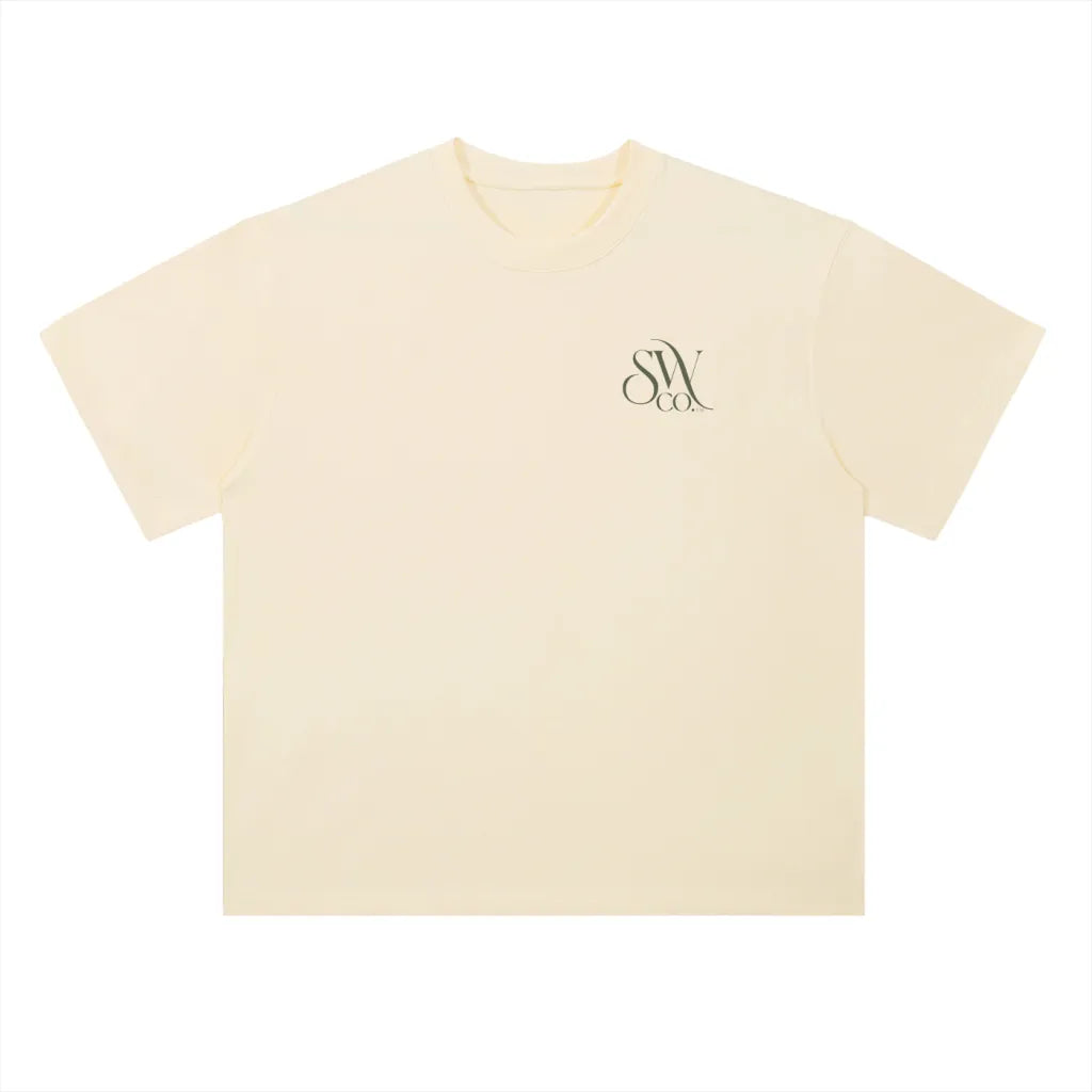 StillWild Heavyweight Drop Shoulder Cotton T-Shirt