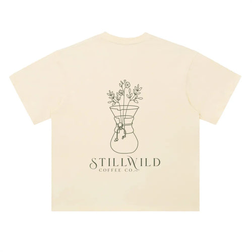 StillWild Heavyweight Drop Shoulder Cotton T-Shirt